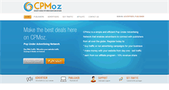 Desktop Screenshot of cpmoz.com